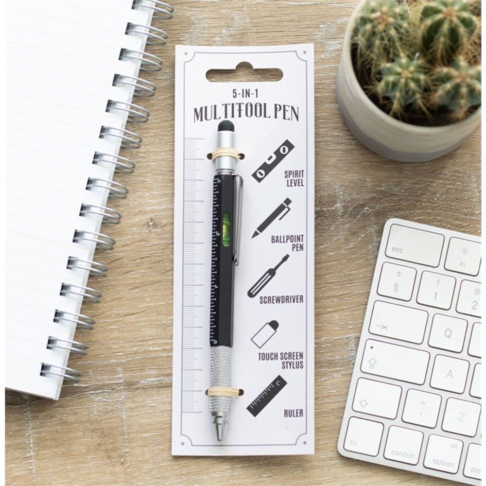 5-in-1 Multitool Ballpoint Pen