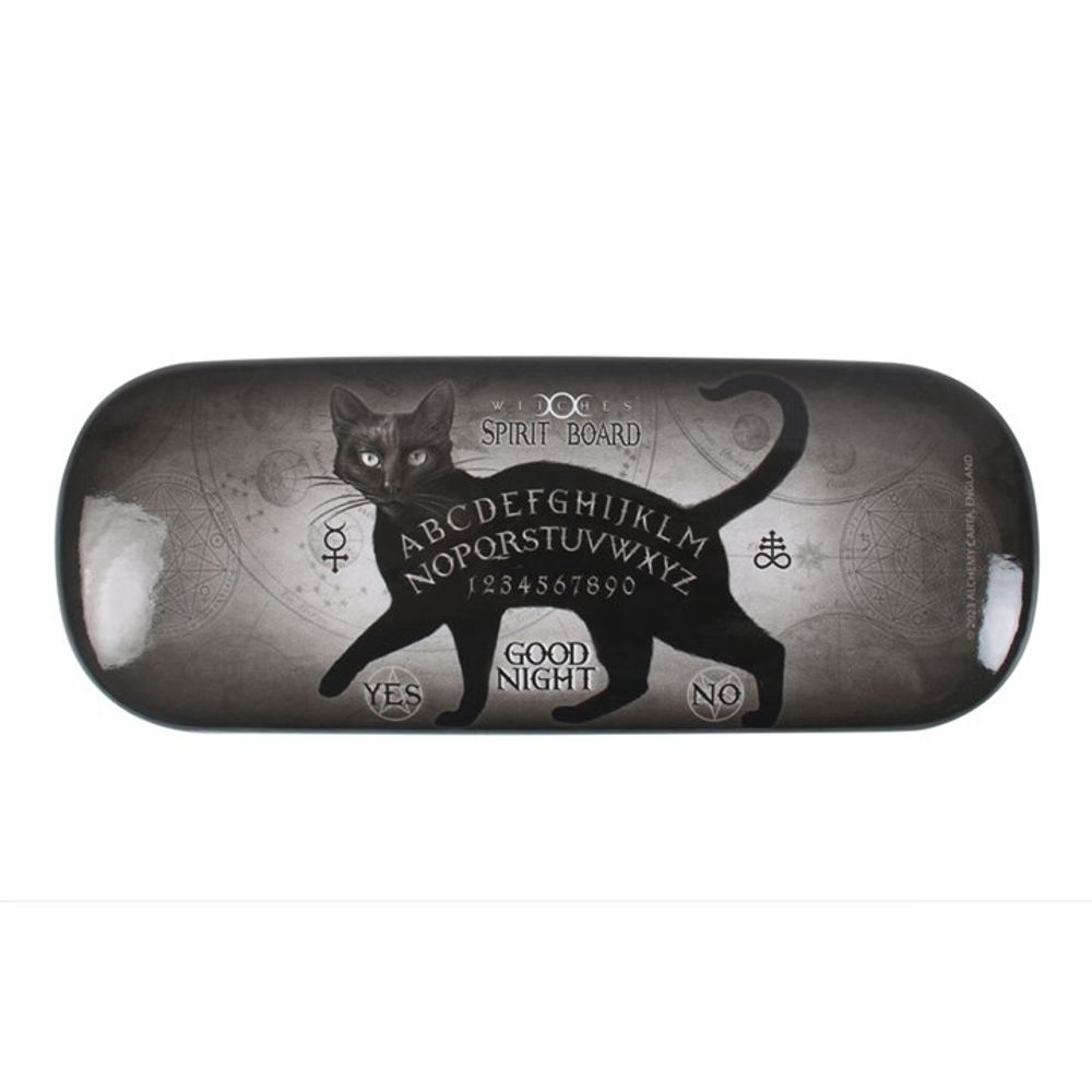 Black Cat Spirit Board Glasses Case by Alchemy