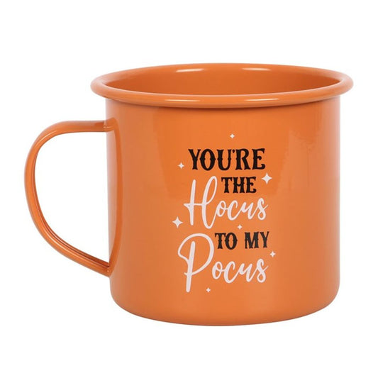 You're The Hocus To My Pocus Enamel Mug